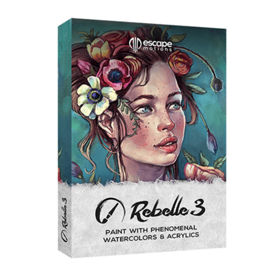Rebelle 3 仿真水墨水彩画制作绘画软件序列号激活码-西米软件